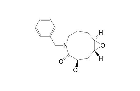 (1R,7R,9R)-5-benzyl-7-chloro-10-oxa-5-azabicyclo[7.1.0]decan-6-one