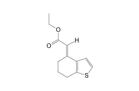 ethyl (2E)-2-(6,7-dihydro-5H-1-benzothiophen-4-ylidene)acetate