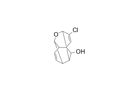 5,2,8-Ethanylylidene-2H-cyclopent[b]oxepin-10-ol, 3-chloro-5,5a,8,8a-tetrahydro-, (2.alpha.,5.alpha.,5a.beta.,8.alpha.,8a.beta.,10R*)-