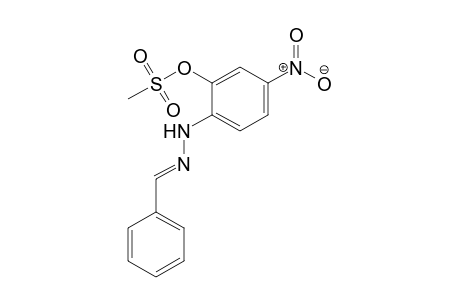 Benzaldehyde, 2-[2-[(methylsulfonyl)oxy]-4-nitrophenyl]hydrazone