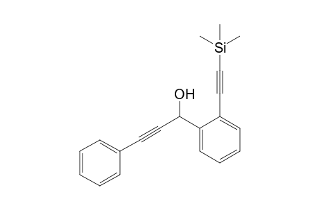 3-Phenyl-1-{2-[(trimethylsilyl)ethynyl]phenyl}prop-2-yn-1-ol