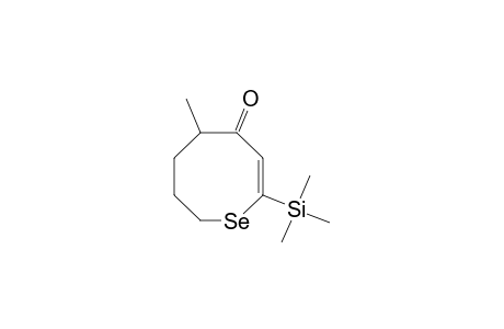 5-Methyl-2-trimethylsilyl-5,6,7,8-tetrahydroselenocin-4-one