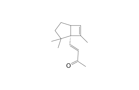 (E)-4-((R)-2,2,7-Trimethyl-bicyclo[3.2.0]hept-6-en-1-yl)-but-3-en-2-one