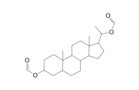 Pregnane-3,20-diol, diformate, (3.alpha.,5.beta.,20S)-
