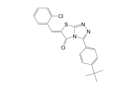 thiazolo[2,3-c][1,2,4]triazol-5(6H)-one, 6-[(2-chlorophenyl)methylene]-3-[4-(1,1-dimethylethyl)phenyl]-, (6Z)-