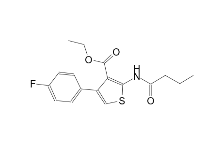 ethyl 2-(butyrylamino)-4-(4-fluorophenyl)-3-thiophenecarboxylate