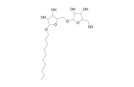 beta-D-LYXOFURANOSIDE, 5-O-(beta-D-LYXOFURANOSYL)-DECANYL-