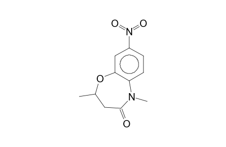 2,5-Dimethyl-8-nitro-2,3-dihydro-(1,5)benzoxazepin-4(5H)-one