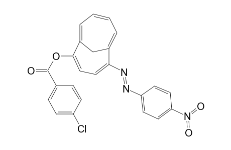 2-(4-Chlorobenzoyloxy)-5-(4-nitrophenylazo)-1,6-methano[10]annulene
