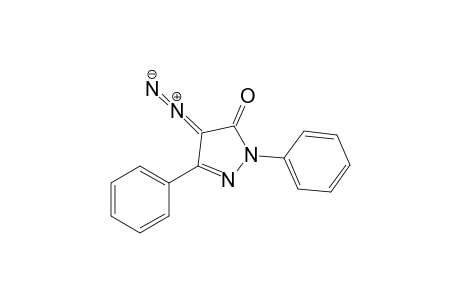 4-Diazonio-2,5-diphenyl-3-pyrazololate