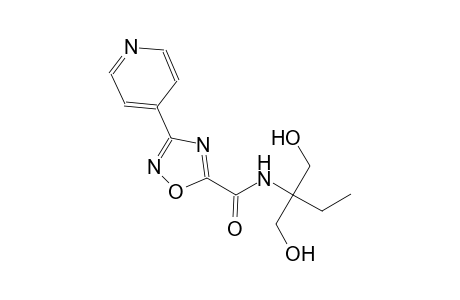 1,2,4-oxadiazole-5-carboxamide, N-[1,1-bis(hydroxymethyl)propyl]-3-(4-pyridinyl)-
