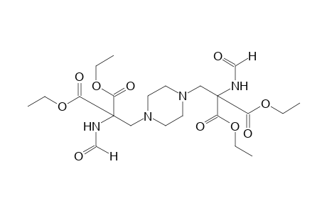 alpha,alpha'-dicarboxy-n,n'-diformyl-1,4-piperazinedialanine, tetraethyl ester