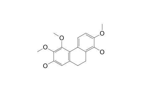 2,8-Dihydroxy-3,4,7-trimethoxy-9,10-dihydrophenanthrene