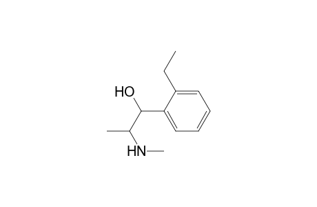 Benzenemethanol, ethyl-.alpha.-[1-(methylamino)ethyl]-
