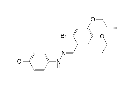 4-(allyloxy)-2-bromo-5-ethoxybenzaldehyde (4-chlorophenyl)hydrazone