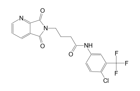 5H-pyrrolo[3,4-b]pyridine-6-butanamide, N-[4-chloro-3-(trifluoromethyl)phenyl]-6,7-dihydro-5,7-dioxo-
