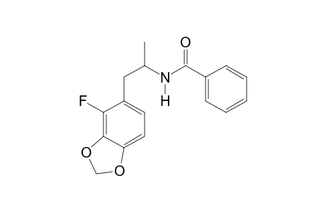 N-[1-(4-Fluoro-2H-1,3-benzodioxol-5-yl)propan-2-yl]benzamide
