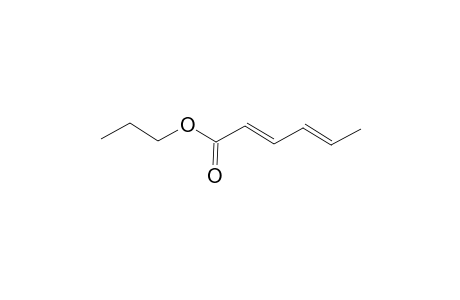 Propyl (2E,4E)-2,4-hexadienoate