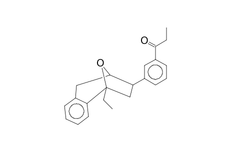 11-Oxatricyclo[7.2.1.0(2,7)]dodeca-2,4,6-triene, 1-ethyl-11-(2-propanoylphenyl)-