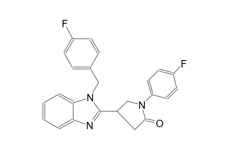 2-pyrrolidinone, 1-(4-fluorophenyl)-4-[1-[(4-fluorophenyl)methyl]-1H-benzimidazol-2-yl]-