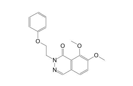7,8-dimethoxy-2-(2-phenoxyethyl)-1(2H)-phthalazinone