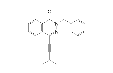 2-Benzyl-4-(3'-methyl-but-1'-ynyl)phthalazin-1(2H)-one