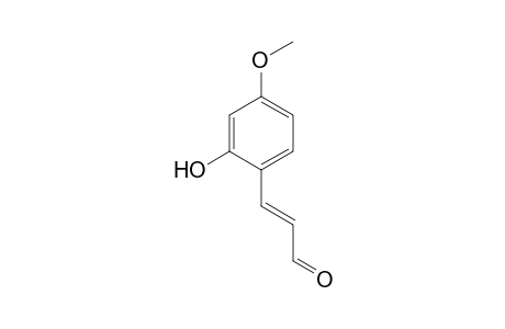 3-(2-Hydroxy-4-methyloxyphenyl)propenal