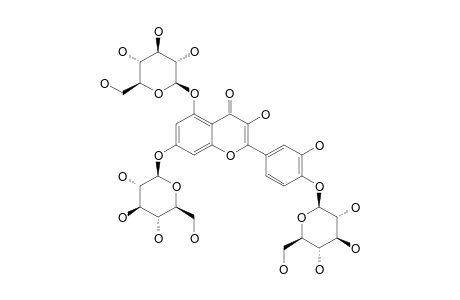 QUERCETIN-5,7,4'-TRI-O-BETA-D-GLUCOPYRANOSIDE