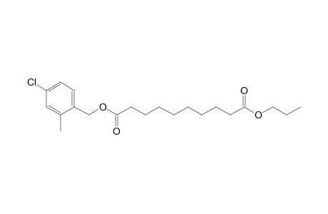 Sebacic acid, 4-chloro-2-methylbenzyl propyl ester