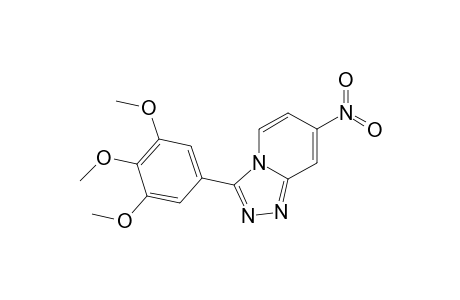 1,2,4-Triazolo[4,3-a]pyridine, 7-nitro-3-(3,4,5-trimethoxyphenyl)-
