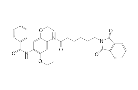 1H-isoindole-2-hexanamide, N-[4-(benzoylamino)-2,5-diethoxyphenyl]-2,3-dihydro-1,3-dioxo-