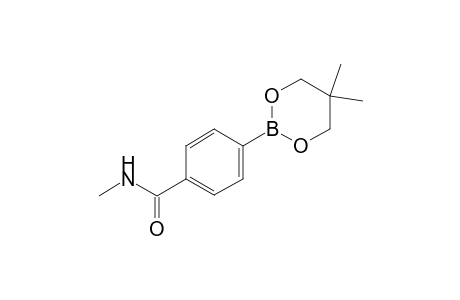 4-(5,5-Dimethyl-1,3,2-dioxaborinan-2-yl)-N-methylbenzamide