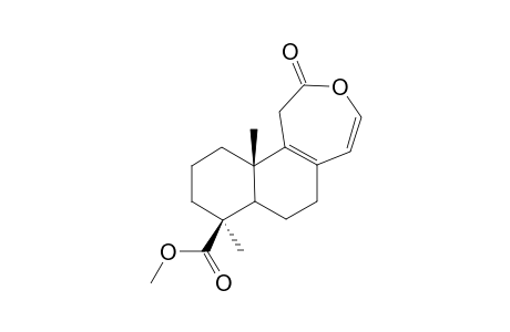 METHYL-(7AR,8S,11AS)-8,11A-DIMETHYL-2-OXO-1,2,6,7,7A,8,9,10,11,11A-DECAHYDRONAPHTH-[1,2-D]-OXEPIN-8-CARBOXYLATE