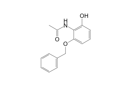 Acetamide, N-[2-hydroxy-6-(phenylmethoxy)phenyl]-