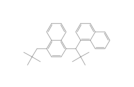 Naphthalene, 1-[2,2-dimethyl-1-(1-naphthalenyl)propyl]-4-(2,2-dimethylpropyl)-, (.+-.)-