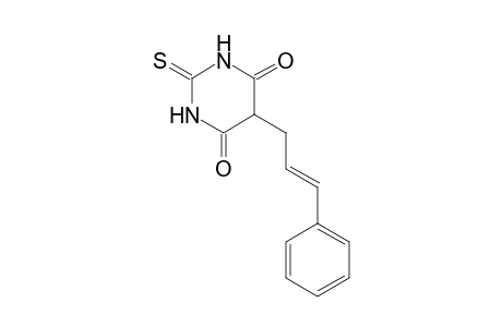 Pyrimidine-4,6-dione, hexahydro-4-(3-phenyl-2-propenyl)-2-thioxo-