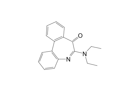 7-Oxo-6-N-diethyamino-7H-dibenz[b,d]azepin