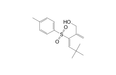 (E)-5,5-Dimethyl-2-methylene-3-tosyl-3-hexen-1-ol
