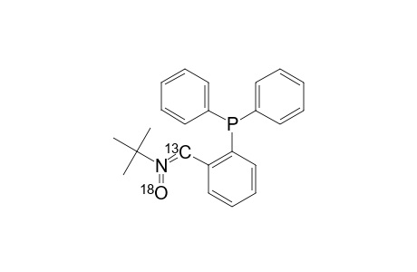 ALPHA-TERT.-BUTYL-(2-DIPHENYLPHOSPHINO)-BENZENEMETHAN-(13)C-IMINE-N-OXIDE-(18)O