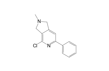4-Chloro-2-methyl-6-phenyl-2,3-dihydro-1H-pyrrolo[3,4-b]pyridine