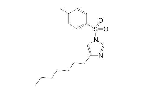 4-Heptyl-1-tosyl-1H-imidazole