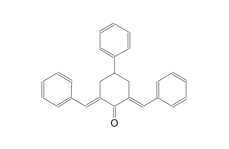 cyclohexanone, 4-phenyl-2,6-bis(phenylmethylene)-, (2E,6E)-