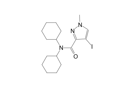 N,N-dicyclohexyl-4-iodo-1-methyl-1H-pyrazole-3-carboxamide