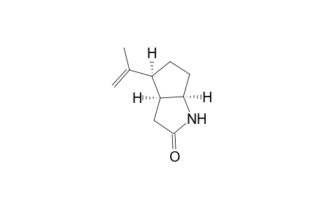 4-Isopropenylhexahydrocyclopenta[b]pyrrol-2-one