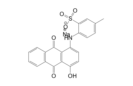 1-(4-Methyl-2-sulfoanilino)-4-hydroxyanthrachinon