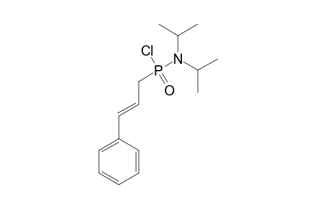 N,N-DIISOPROPYL-P-(3-PHENYLPROP-2-ENYL)-PHOSPHONAMIDIC-CHLORIDE