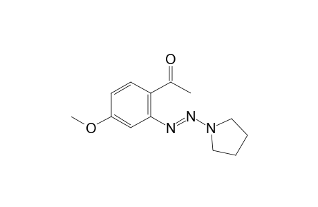 4'-methoxy-2'[(1-pyrrolidinyl)azo]acetophenone
