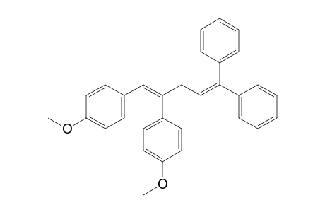 1,1-Diphenyl-4,5-bis(4-methoxyphenyl)penta-1,4-diene