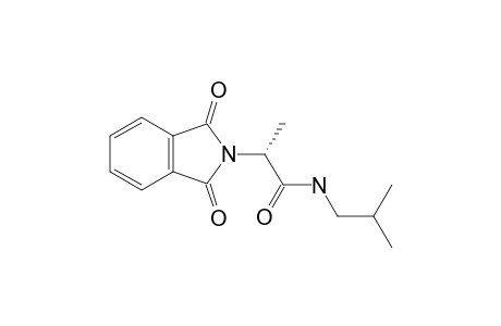 (S)-N-ISOBUTYL-2-(1,3-DIOXOISOINDOLIN-2-YL)-PROPANAMIDE
