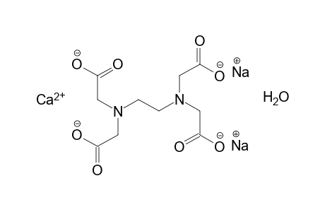(ethylenedinitrilo)tetraacetic acid, calcium disodium salt, hydrated